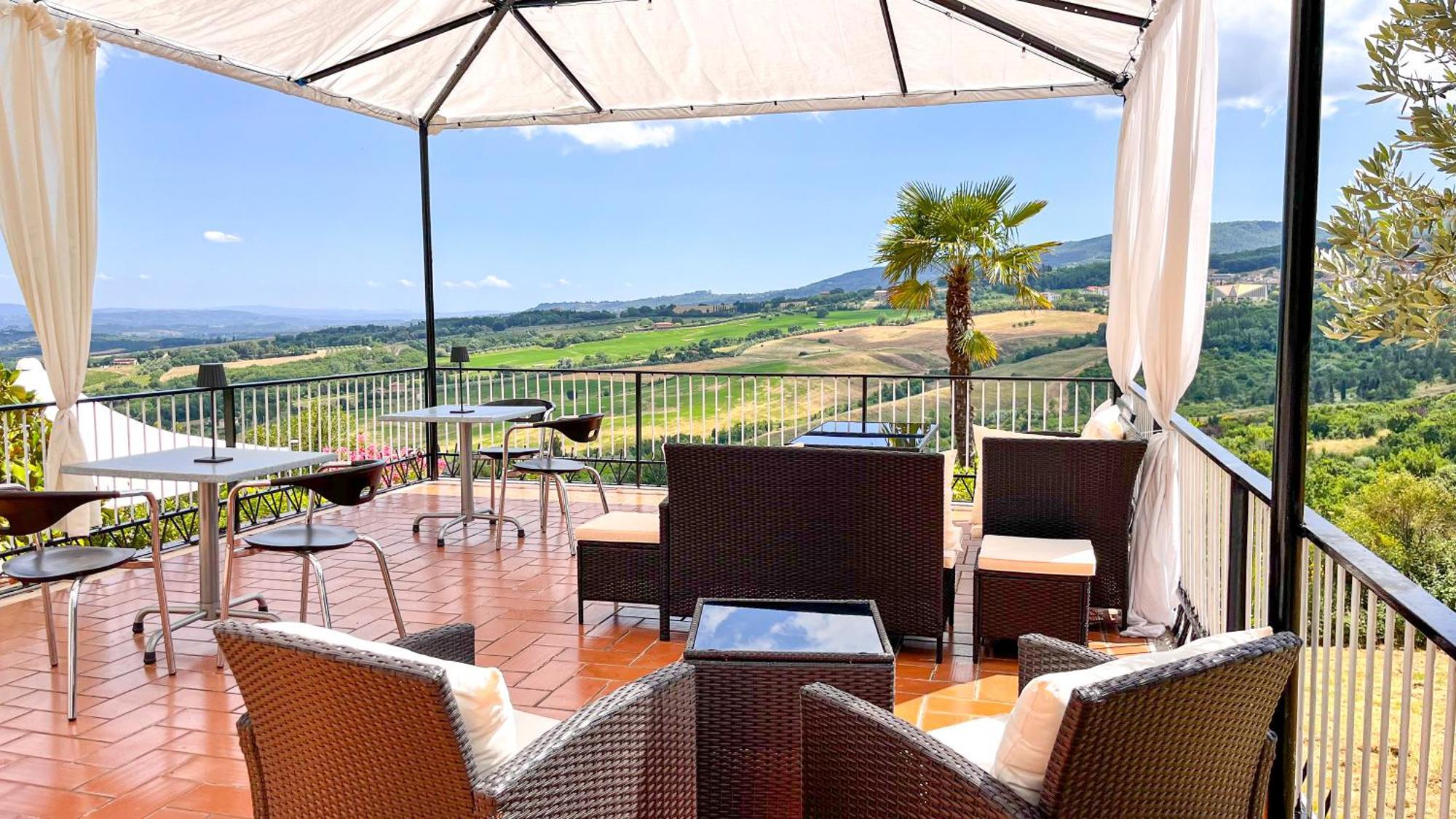 Albergo Villa Marina Chianciano Terme Exterior foto