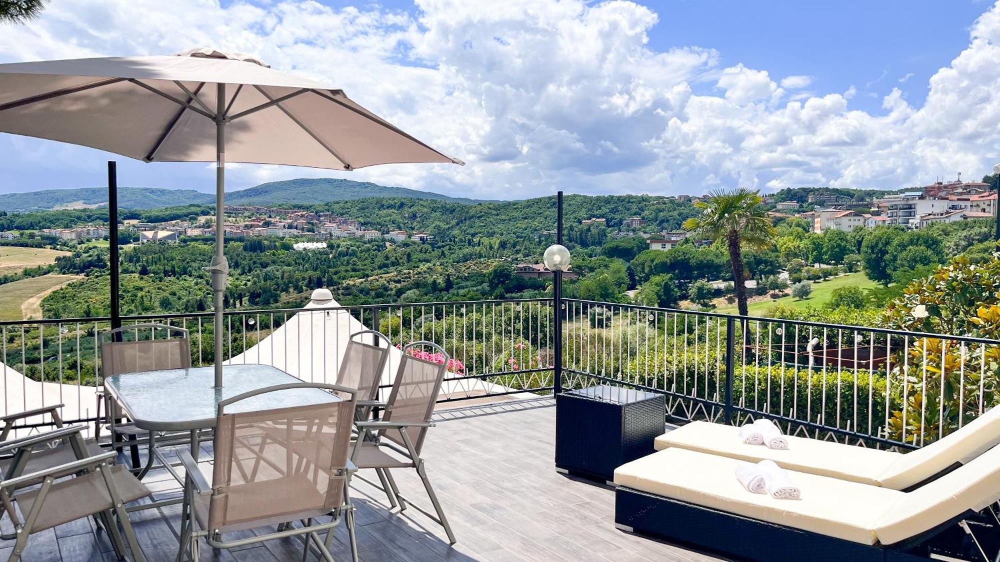 Albergo Villa Marina Chianciano Terme Exterior foto