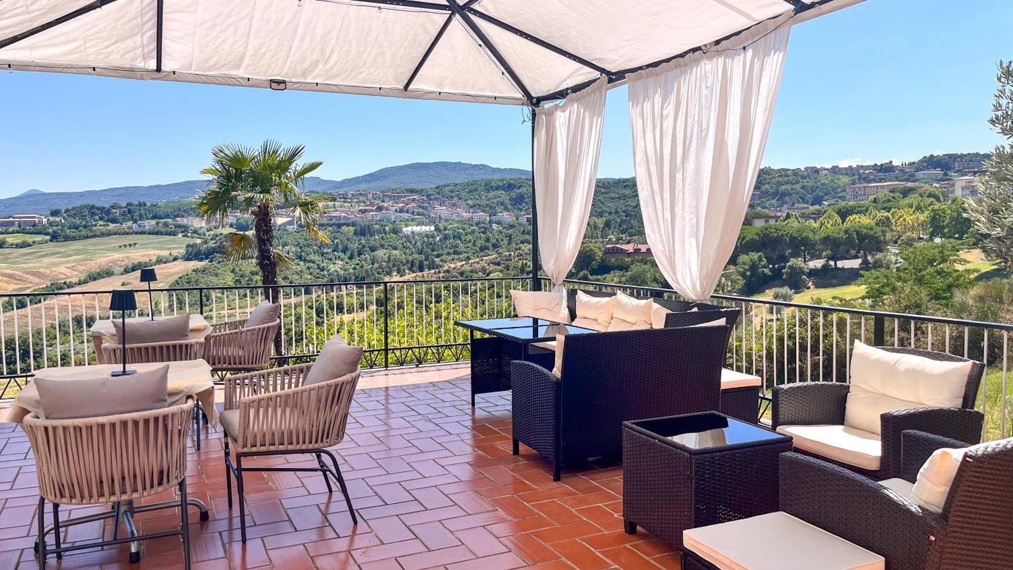 Albergo Villa Marina Chianciano Terme Exterior foto